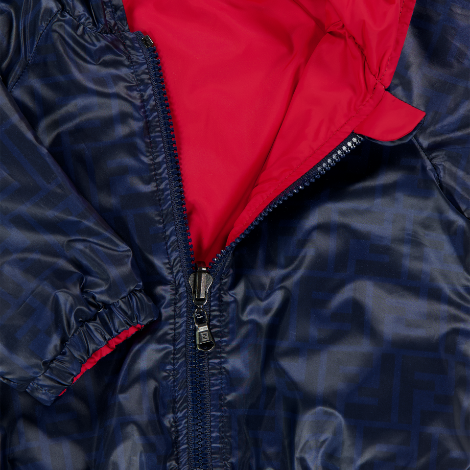 Fendi Baby Unisex  Between Jacket Navy