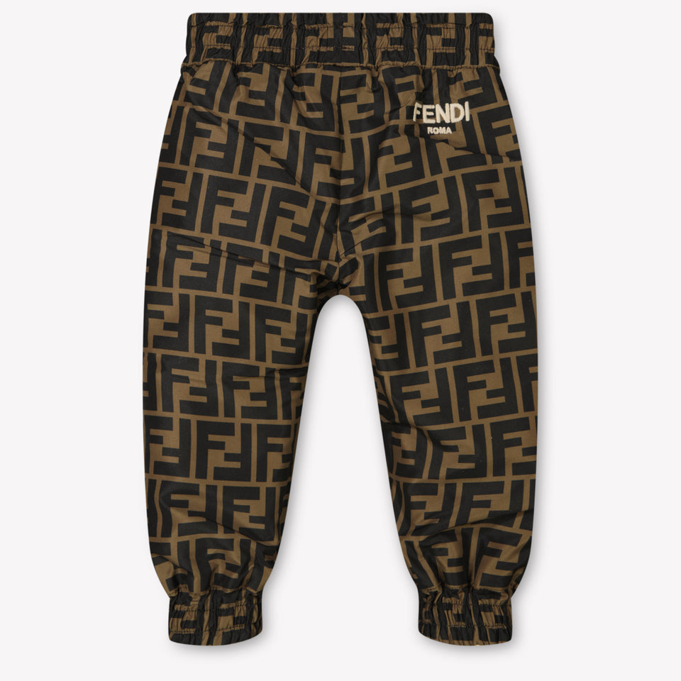 Fendi Baby Unisex Pants  Beige