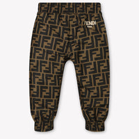 Fendi Baby Unisex Broek In Beige