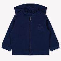 Fendi Baby Unisex Trui In Navy