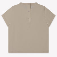 Fendi Baby Unisex T-Shirt In Beige