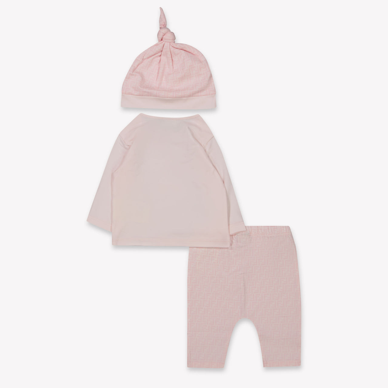Fendi Baby Unisex Boxpakje In Licht Roze