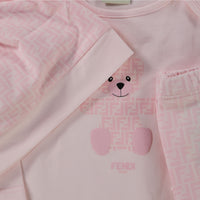 Fendi Baby Unisex Boxpakje In Licht Roze