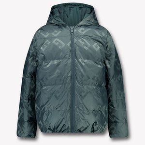 Givenchy Kinder Jongens Winterjas In Donker Groen