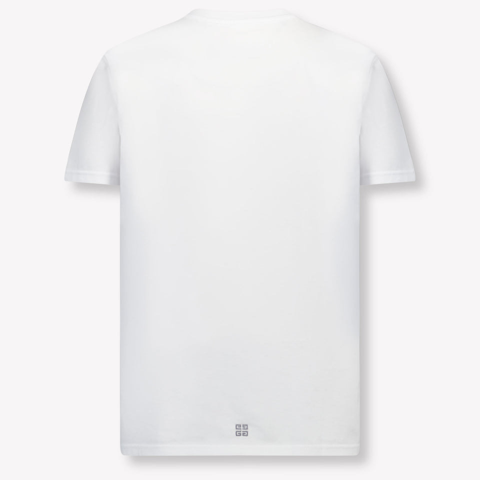 Givenchy Kids Boys  T-Shirt White