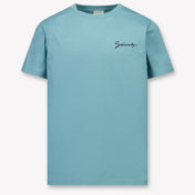 Givenchy Kinder Jongens T-Shirt In Licht Blauw
