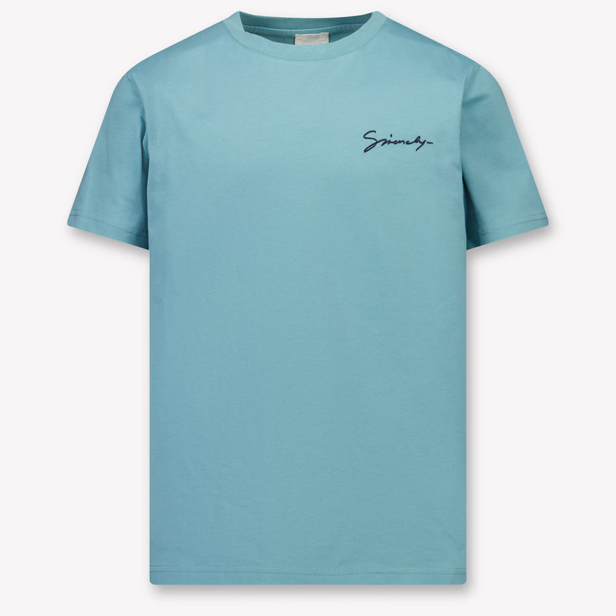 Givenchy Kinder Jongens T-Shirt In Licht Blauw