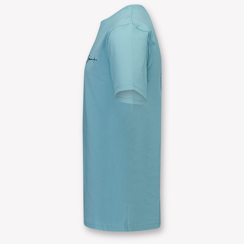 Givenchy Kinder Jongens T-Shirt In Licht Blauw