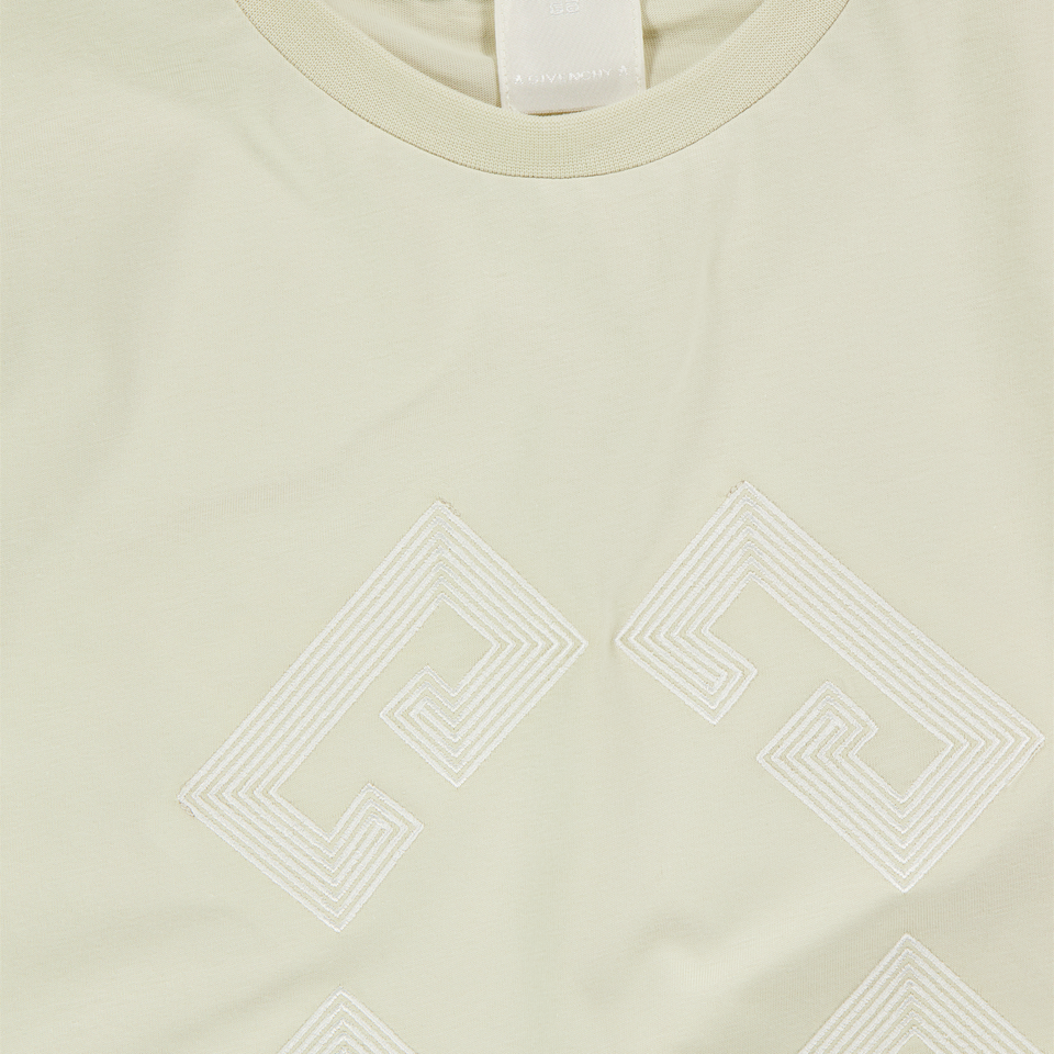 Givenchy Kids Boys  T-Shirt Beige
