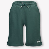 Givenchy Kinder Jongens Shorts In Donker Groen
