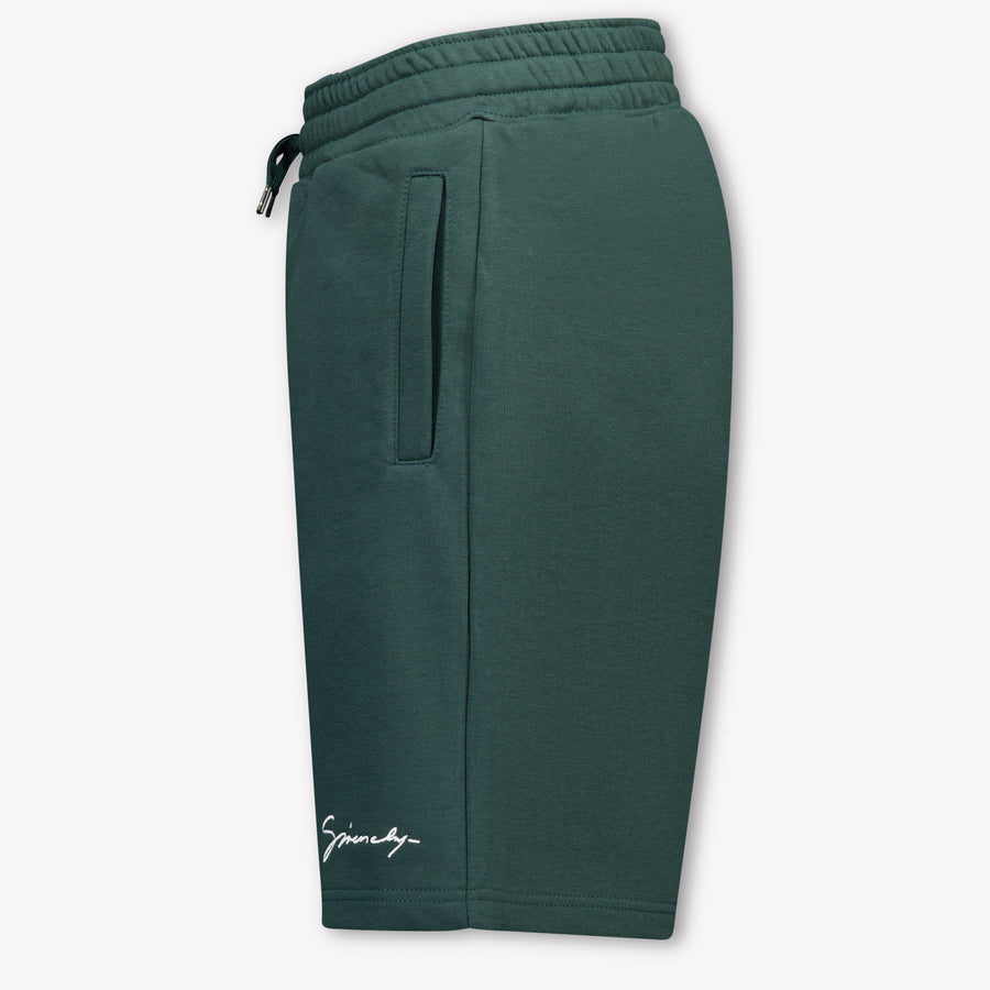 Givenchy Kinder Jongens Shorts In Donker Groen