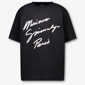 Givenchy Kinder Jongens T-Shirt In Zwart