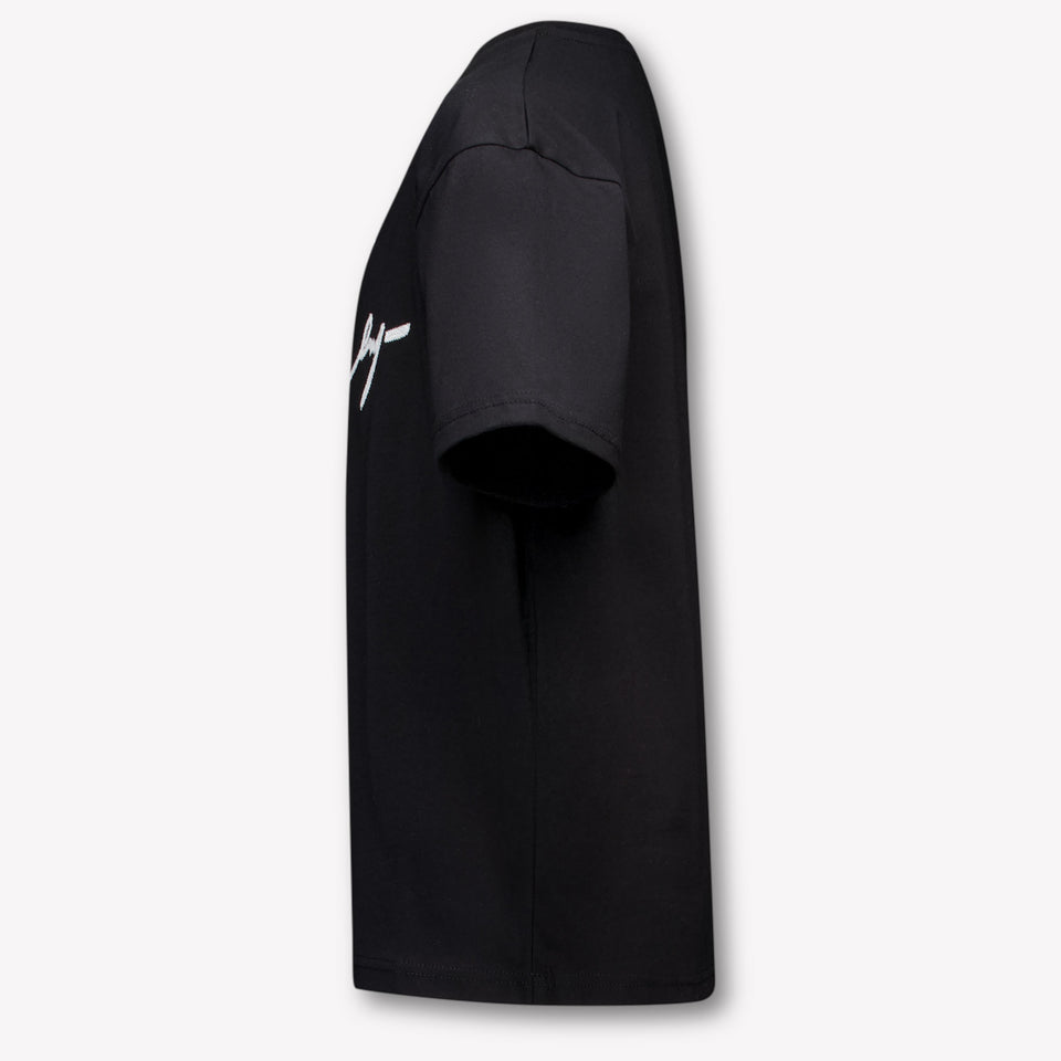 Givenchy Kinder Jongens T-Shirt In Zwart