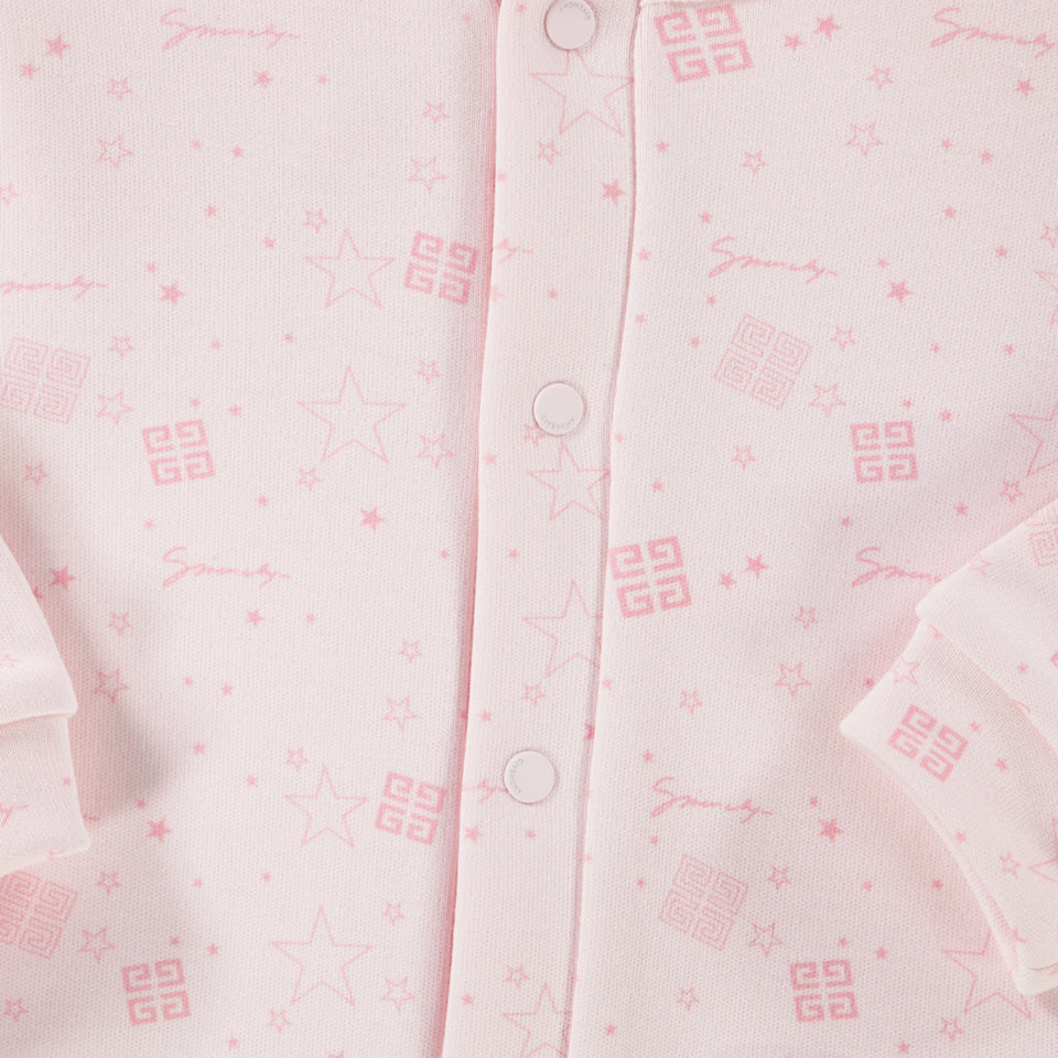 Givenchy Baby Unisex Boxpakje In Licht Roze