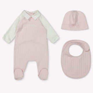 Givenchy Baby Unisex Playsuit  Light Pink