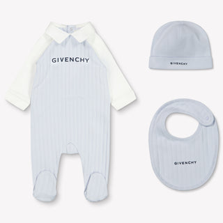 Givenchy Baby Unisex Playsuit  Light Blue