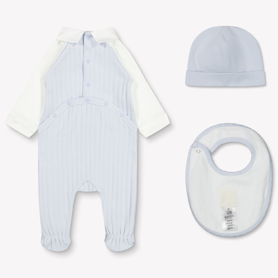 Givenchy Baby Unisex Playsuit  Light Blue