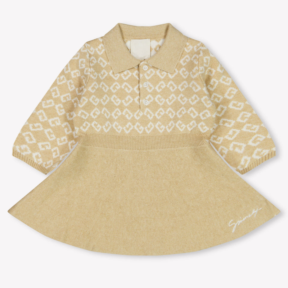 Givenchy Baby Girls Dress  Beige
