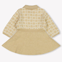 Givenchy Baby Meisjes Jurk In Beige