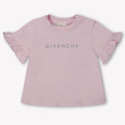 Givenchy Baby Girls T-Shirt  Light Pink