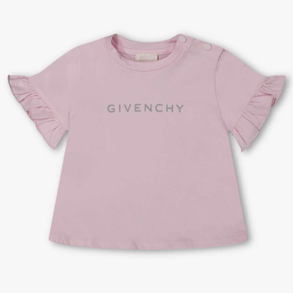Givenchy Baby Girls T-Shirt  Light Pink