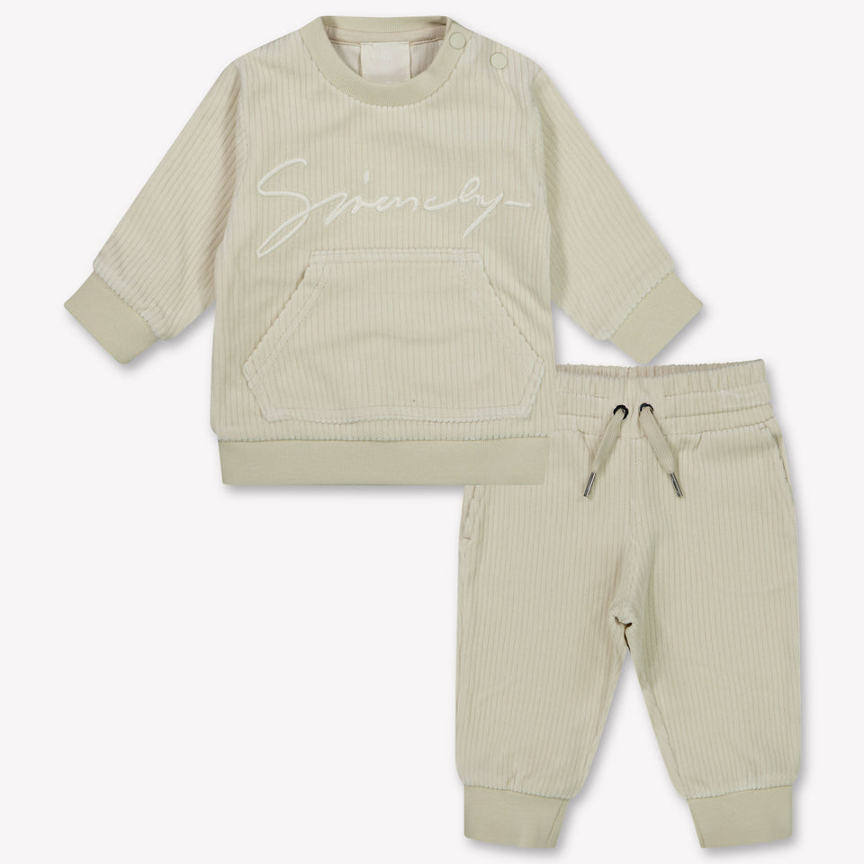 Givenchy Baby Unisex Joggingpak In Licht Beige