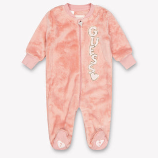 Guess Baby Girls Playsuit  Old Pink