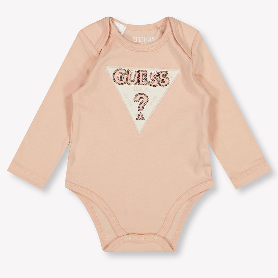 Guess Baby Meisjes Setje In Off White