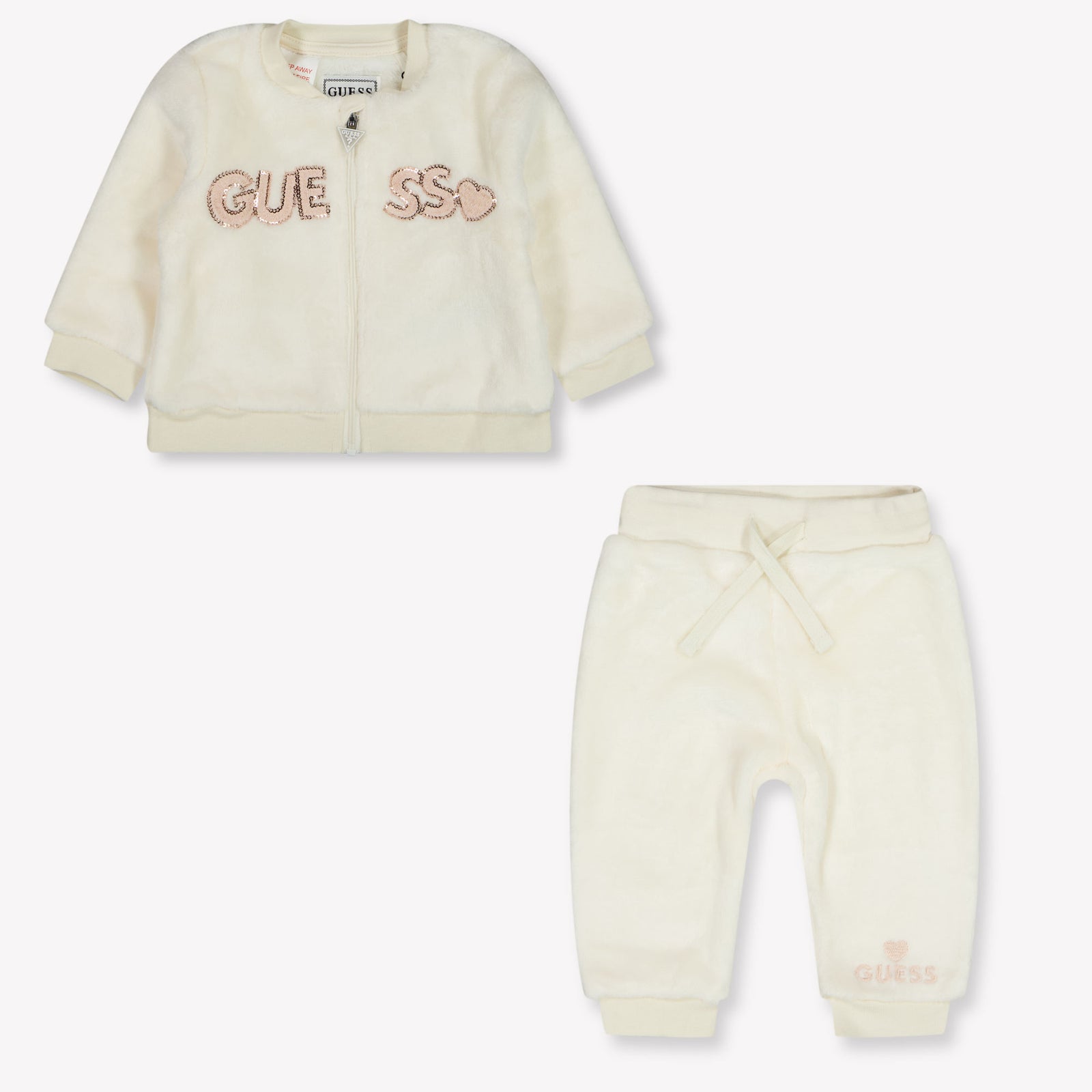 Guess Baby Meisjes Setje In Off White