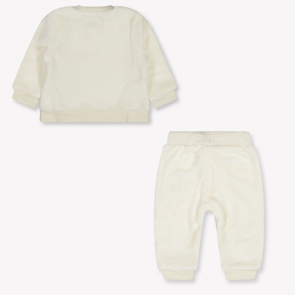 Guess Baby Meisjes Setje In Off White
