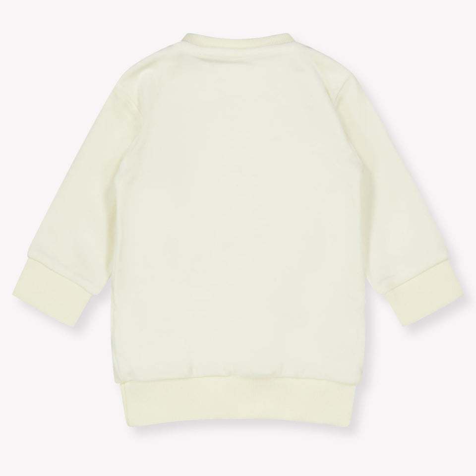 Guess Baby Meisjes Jurk In Off White
