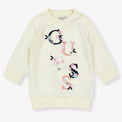 Guess Baby Meisjes Jurk In Off White