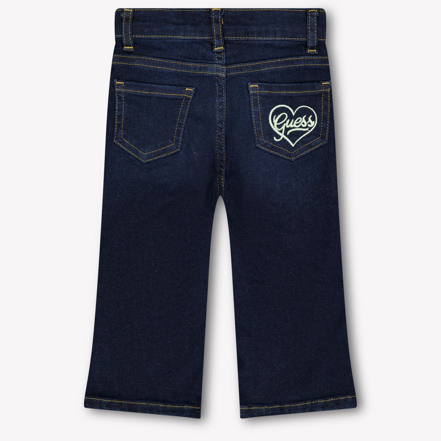 Guess Baby Meisjes Jeans In Donker Blauw