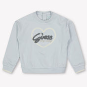 Guess Baby Girls Sweater  Light Blue