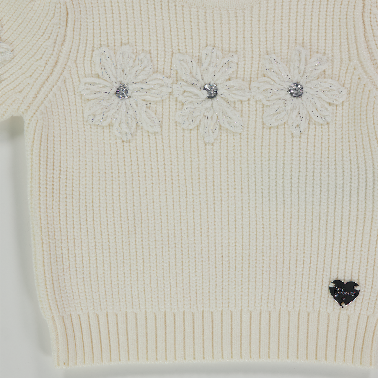 Guess Baby Meisjes Trui In Off White