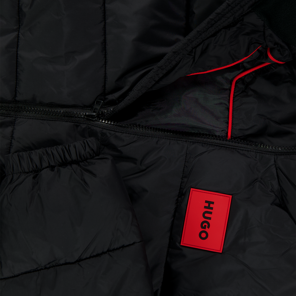 HUGO Kids Boys Winter Jacket  Black