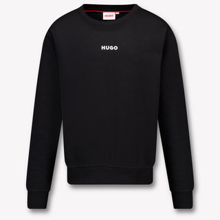 HUGO Kids Boys Sweater  Black