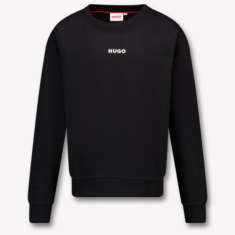 HUGO Kids Boys Sweater  Black