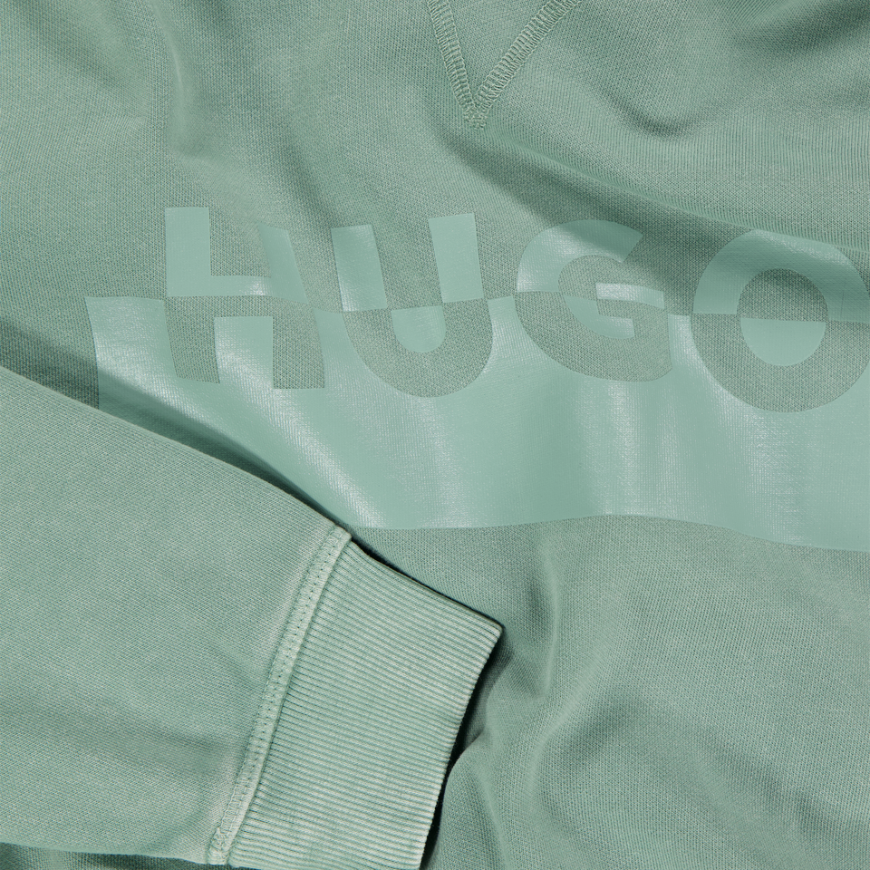 HUGO Kinder Jongens Trui In Mint