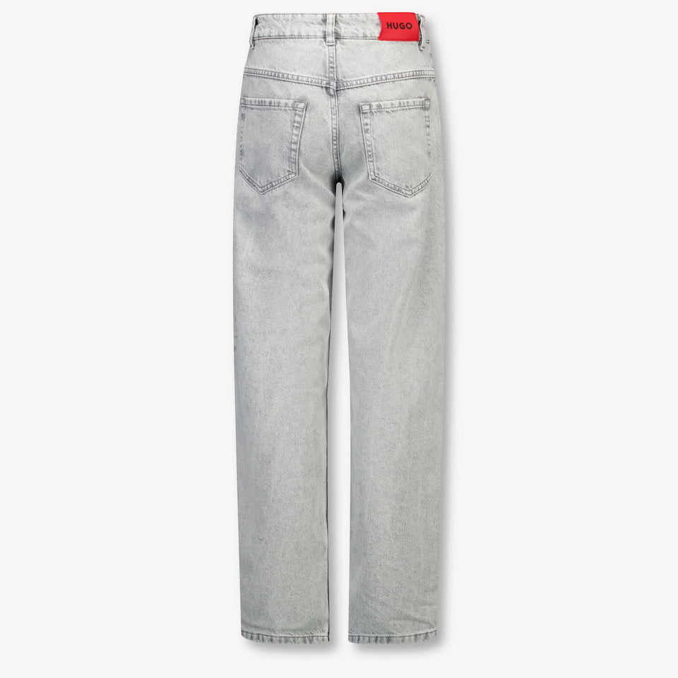 HUGO Kids Boys Jeans  Light Gray
