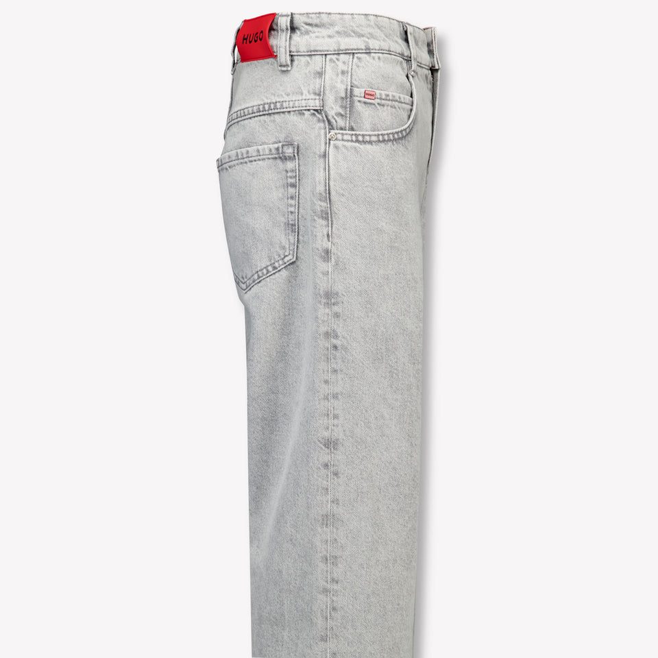 HUGO Kids Boys Jeans  Light Gray