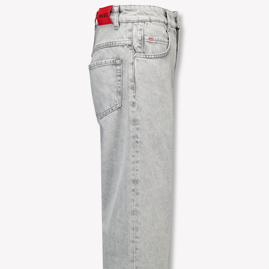 HUGO Kids Boys Jeans  Light Gray