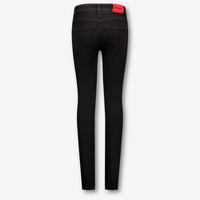 HUGO Kinder Jongens Jeans In Zwart