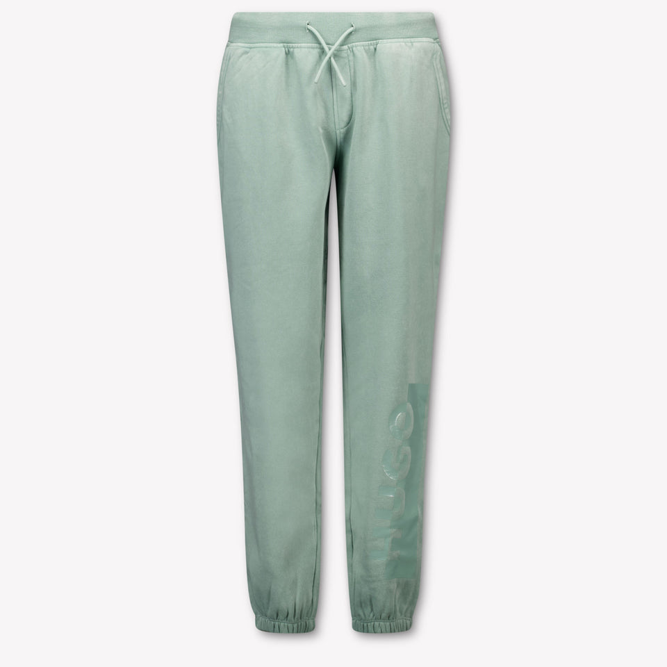 HUGO Kinder Jongens Broek In Mint