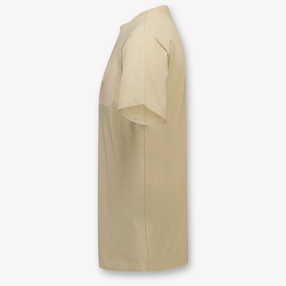 HUGO Kinder Jongens T-Shirt In Beige