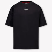 HUGO Kids Boys T-Shirt  Black