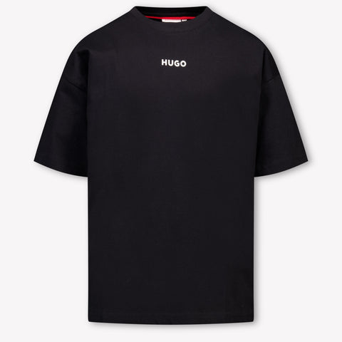 HUGO Kids Boys T-Shirt  Black