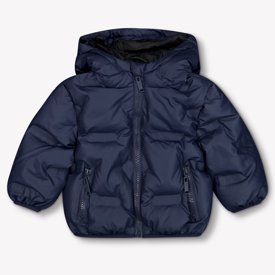 Iceberg Baby Boys Winter Jacket  Navy