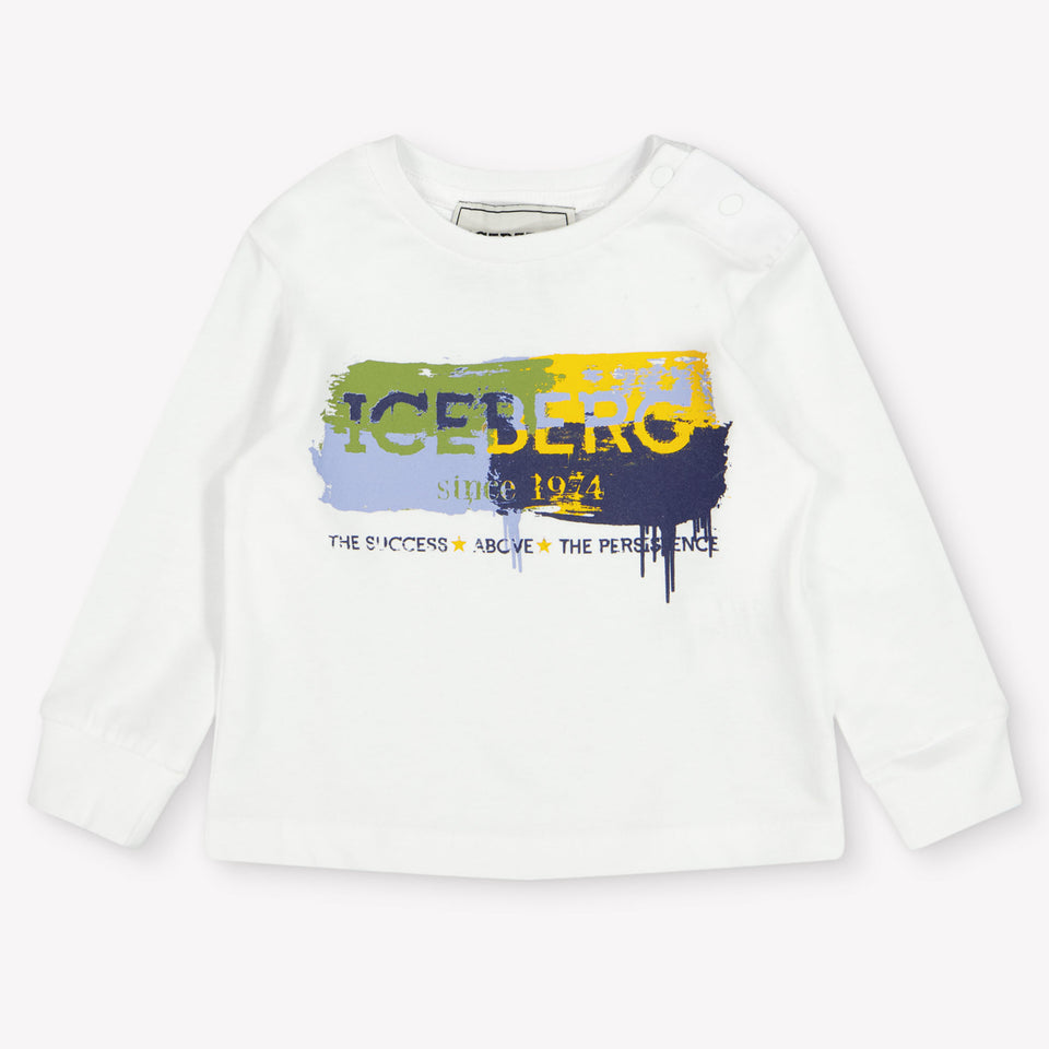 Iceberg Baby Boys T-Shirt  White