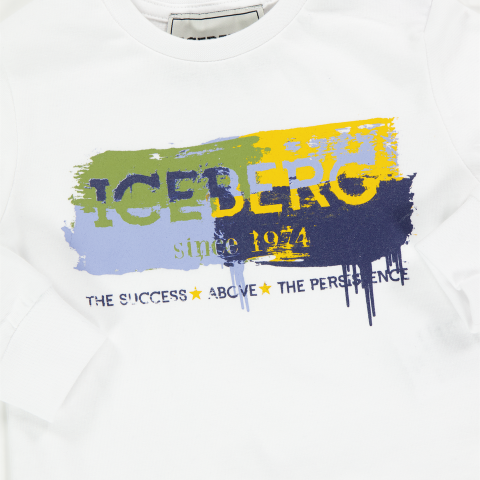 Iceberg Baby Boys T-Shirt  White
